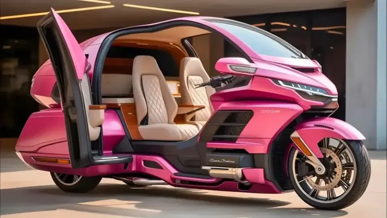 Honda Gold Wing 2025, electric tricycle camper, Honda electric touring, Gold Wing 50th Anniversary, luxury touring motorcycle, electric trike India, touring camper features, range and charging specs, motorcycle camper setup, premium touring bike,