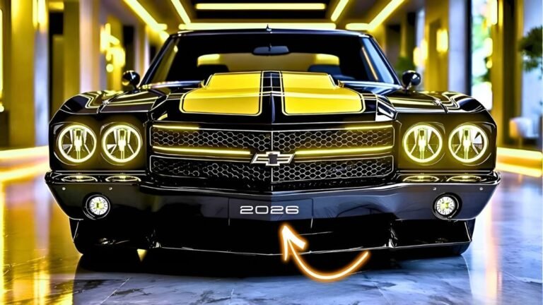 Chevrolet Chevelle SS 2026, Chevelle SS hybrid, Chevy muscle car, Chevelle 2026 launch, retro car design, Chevrolet hybrid car, American muscle car, Chevy Chevelle return, WCNH 2024, Chevelle SS specs,