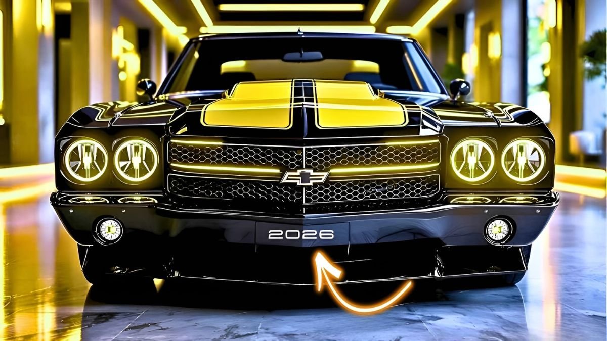 Chevrolet Chevelle SS 2026, Chevelle SS hybrid, Chevy muscle car, Chevelle 2026 launch, retro car design, Chevrolet hybrid car, American muscle car, Chevy Chevelle return, WCNH 2024, Chevelle SS specs,