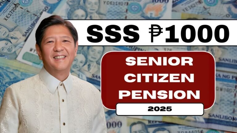 SSS Pension 2025, Senior Citizen Pension Philippines, SSS ₱1000 Pension Update, SSS Payment Date 2025, SSS Eligibility Requirements, Philippines Senior Benefits, SSS Monthly Pension 2025, Senior Citizen Assistance, SSS Release Date Update, SSS Pension News,